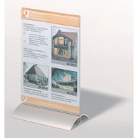 DURABLE PRESENTER TABLE STAND ALUMINUM A5